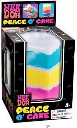 PEACE O' CAKE Regenbogenkuchen Squishy Spielzeug, hellgrün - Bild 1