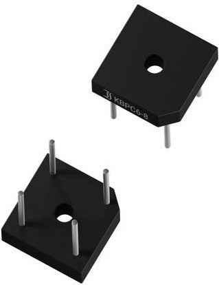 Diotec PB1006 Brückengleichrichter KBPC8-PB10 600V 5A in Schwarz - Bild 1