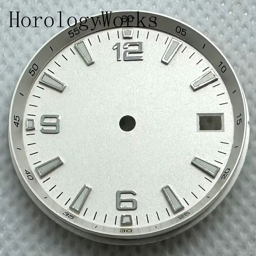 Neiton Zifferblatt, NH35-Uhrwerk, 31 mm, blau, weiß, schwarz, grün - Bild 2