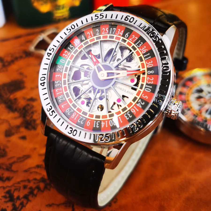 AOKULASIC Armbanduhr, Automatik, Edelstahl, Herren - Bild 2