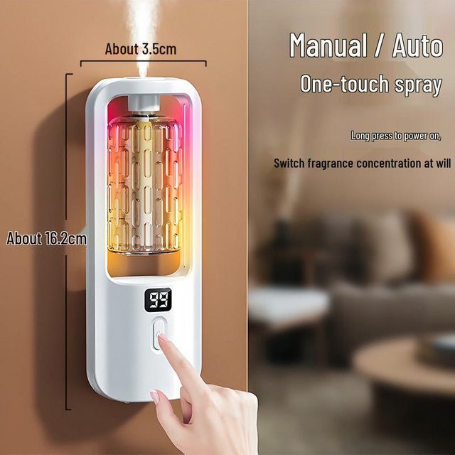 Automatischer Aromadiffusor the BAY in Weiß für langanhaltenden Raumduft und Deodorierung - Bild 1