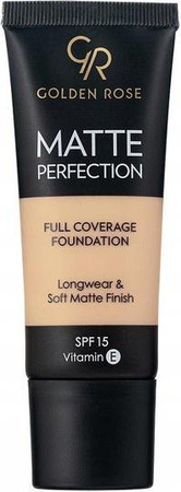 Golden Rose Matte Perfection Foundation, N3, 35 ml
