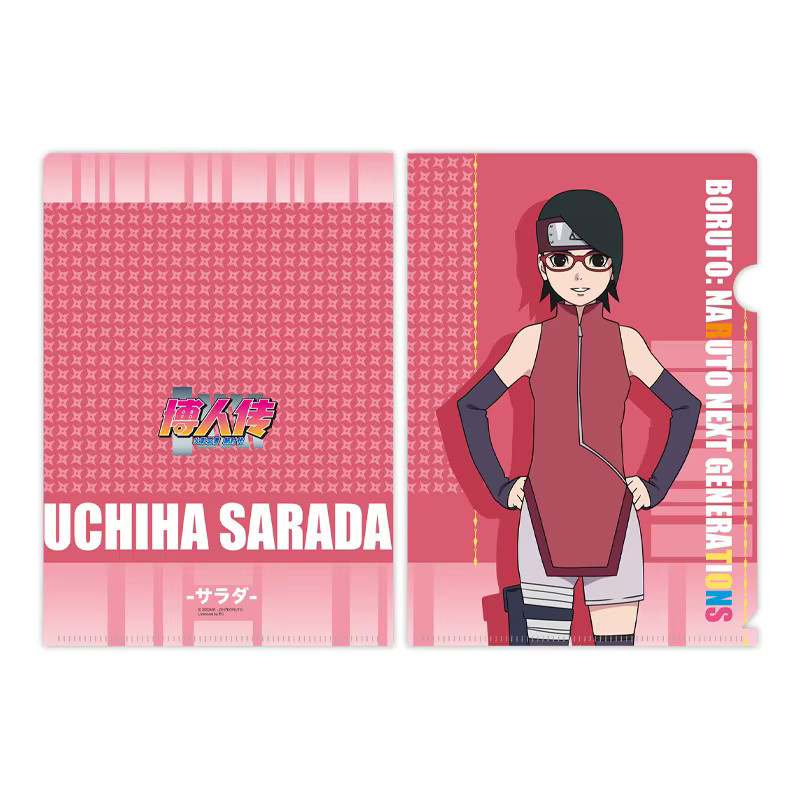 XINGHEDONGMAN Aktenordner Boruto Naruto Next Generations Boruto und Sarada - Bild 2