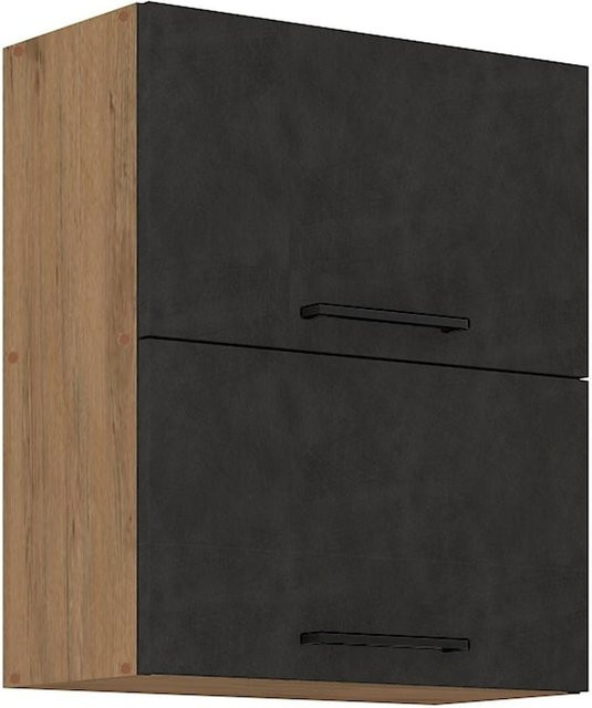 Vigo Hängeschrank Lancelot Matera in Eiche und Grau, Breite: 60 cm - Bild 1
