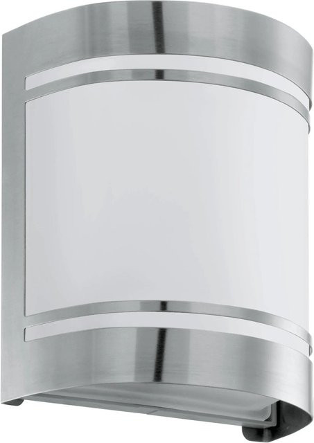 Eglo LED-Wandleuchte Cerno-Z Zigbee in Edelstahl und Glas für Außenbereiche - Bild 1