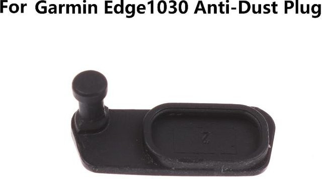 Garmin Lade-Gummikappe für Edge 1030 als USB-Staubschutz in Schwarz - Bild 1