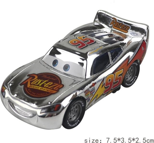 Pixar Disney Lightning McQueen Modell Spielzeugauto, 1:55, Metall, ab 4 Jahren - Bild 1