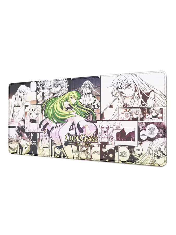 Riccu Mauspad Code Geass Anime Design Schreibtischunterlage XXL Multicolor - Bild 3
