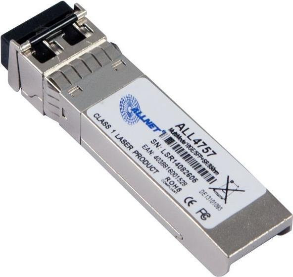ALLNET ALL4757-INDU Faseroptik mini-GBIC Netzwerk-Transceiver-Modul 850nm 10000Mbit/s in Silber - Bild 1