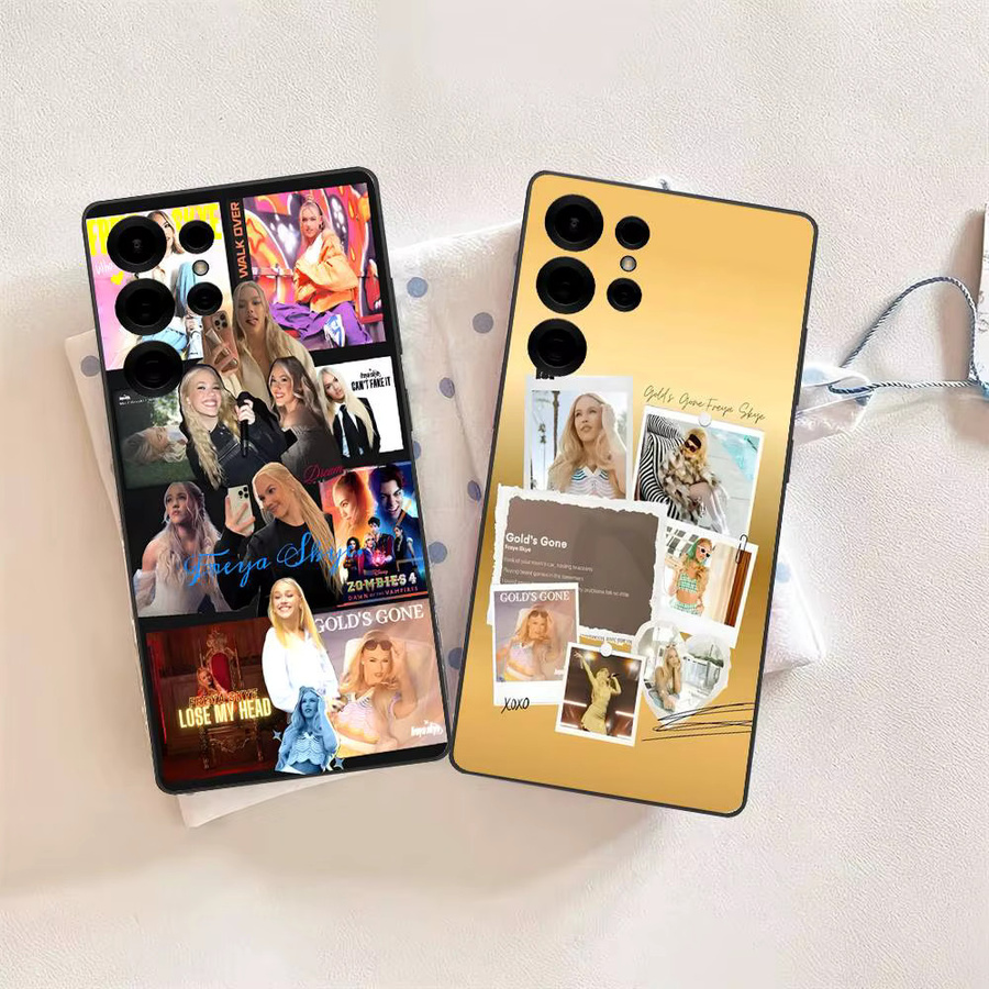 Singer F-Freya Skye Handyhülle für Samsung Galaxy S24 Ultra bis S21, Multicolor - Bild 3
