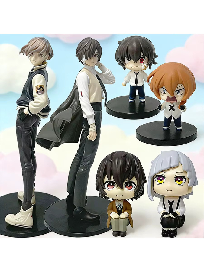 Bandai Bungou Stray Dogs Dazai Osamu Actionfigur, PVC, Kunststoff - Bild 5