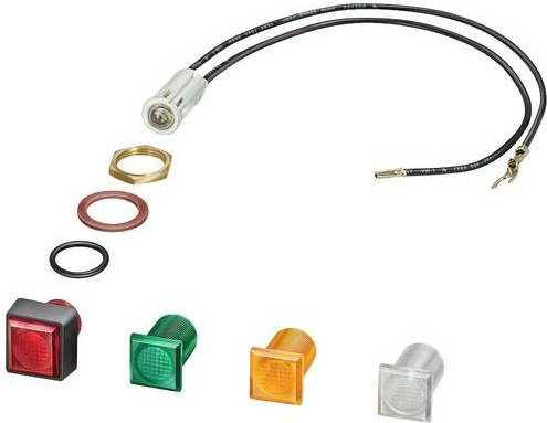 Siemens Leuchtmelder 3RV1903-5B 120V in Rot, Grün und Transparent - Bild 1
