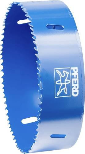 PFERD Bi-Metall Lochsäge Co8/M42 in Blau mit Ø 140 mm und 31 mm Schnitttiefe für Stahl, Edelstahl, Blech und Holz - Bild 1