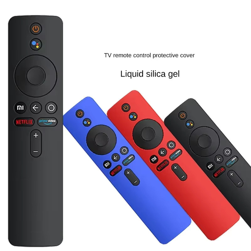 Silikon-Schutzhülle für Xiaomi Mi TV Box S/4K 2. Generation Fernbedienung, transparent, stoßfest und rutschfest - Bild 2