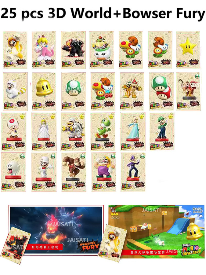 Bandai Super Mario Bowser's Fury Karte, Zubehör - Bild 4