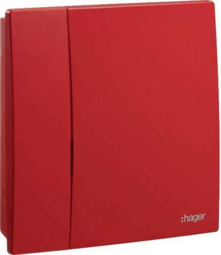 Hager Signalsirene RFS100D in Rot - Bild 1