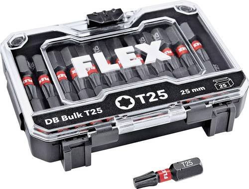 Flex DB Bulk T25 530491 Bit-Set in Schwarz - Bild 1