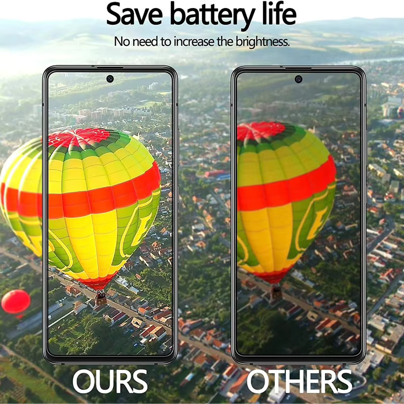 5er Pack Anti-Spy Sichtschutz Displayschutz aus gehärtetem Glas für Samsung Galaxy A05s A06 A13 A14 A15 A16 A21S A22 A23 A24 A25 A26 in Transparent - Bild 5