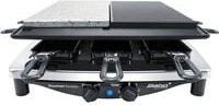 Steba Raclette RC 4 Plus Deluxe in Chrom/Silber mit einstellbarem Thermostat und Antihaftbeschichtung - Bild 1