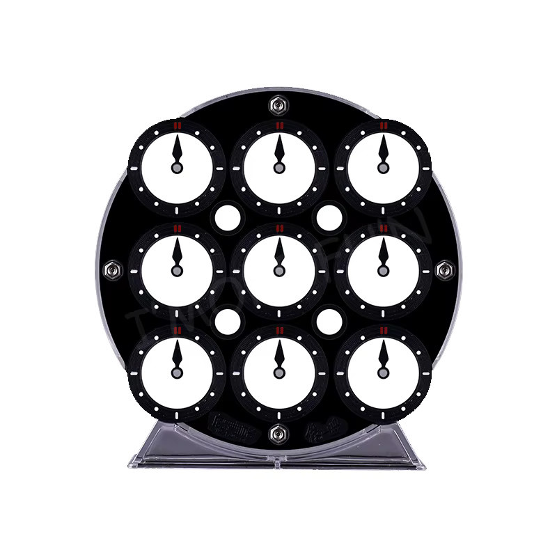 QiYi Uhr Lila Magnetische Uhr Cube Puzzle - Bild 1