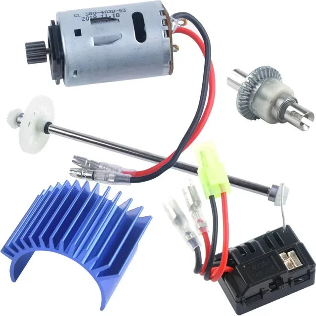 Pxtoys RC Auto Ersatzteile, Motor, Servo, Stoßdämpfer, Antriebswelle, Differential, Link - Bild 1