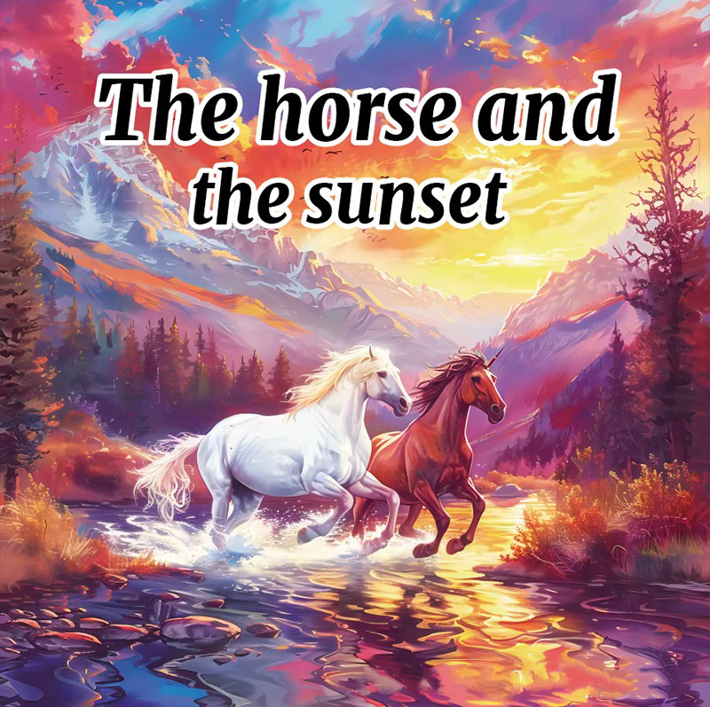 Bview Art Magical World of Horses Malbuch, 20 Seiten, für Erwachsene - Bild 3