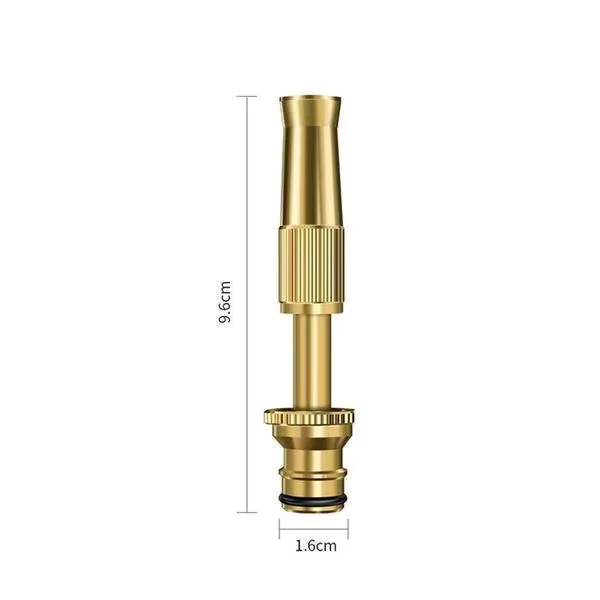 STONEGO Hochdruck-Wasserdüse in Gold für Garten, Rasen und Autowäsche als einstellbarer Sprinkler für dein Bewässerungssystem - Bild 5