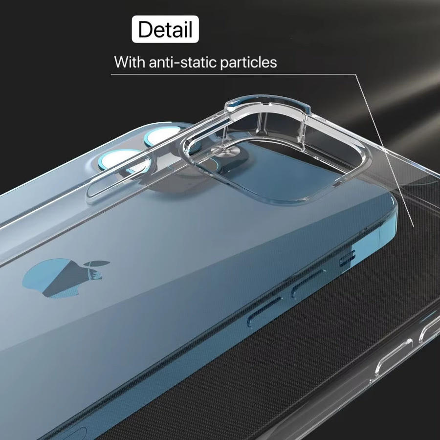 Stoßfeste transparente Handyhülle mit Ringloch für Apple iPhone 16, 16 Pro Max, 16 Pro und 16 Plus - Bild 3