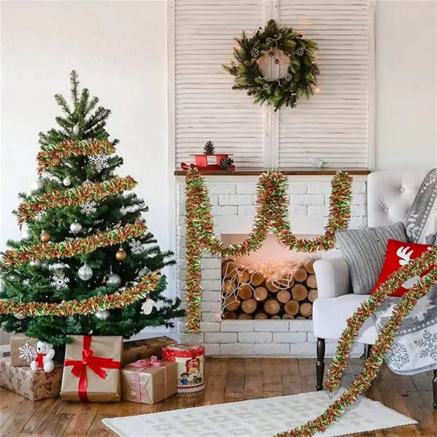 Peach Forest Bunte LED Weihnachts-Lichterkette mit RGB-Effekt für Party und Weihnachtsbaum Dekoration, Mehrfarbig - Bild 3
