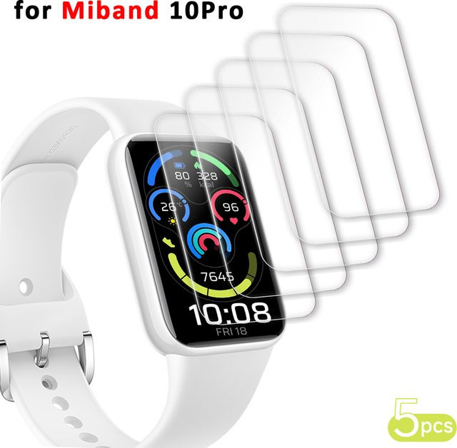Xiaomi Displayschutz Hydrogel-Folie für Mi Band 10Pro, transparent - Bild 1