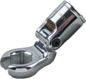 KS Tools 3/8 Zoll Gelenk-Ringschlüssel-Stecknuss in Silber - Bild 1
