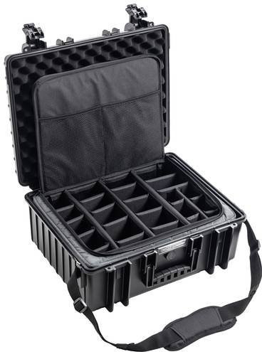 B&W International Typ 6000 Kamerakoffer Wasserdicht in Schwarz - Bild 1