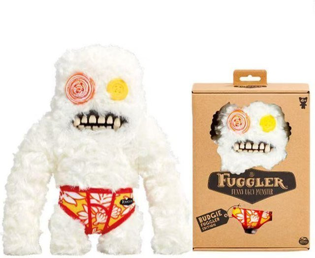 Fuggler Strandresort Zappelige Verrückte Kaninchen Plüschtier weiß - Bild 1