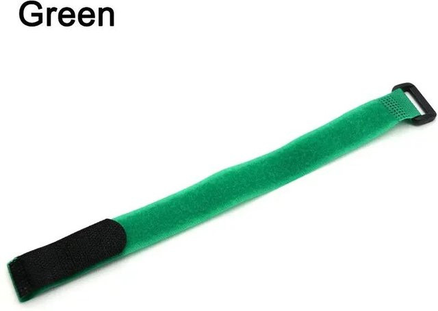 Wiederverwendbare Kabelbinder aus Nylon mit selbstklebender Hakenschlaufe und umgekehrter Schnalle für Kabel und Draht-Organizer, Breite: 20 mm, Länge: 200 mm - Bild 1