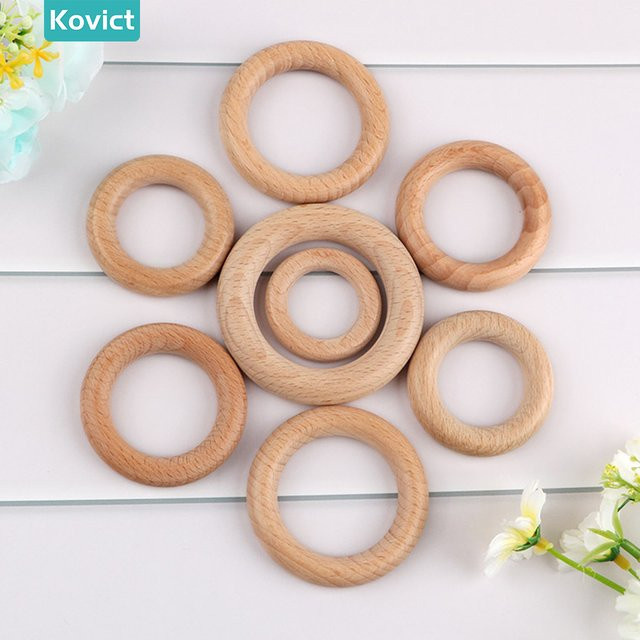 Kovict Holz Ring, 40/50/55/60/65mm, DIY Handwerk - Bild 1