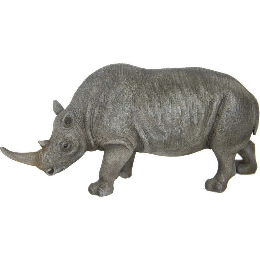 Deko-Figur Nashorn von Sunny Garden aus Polyresin, Höhe: 30 cm - Bild 2