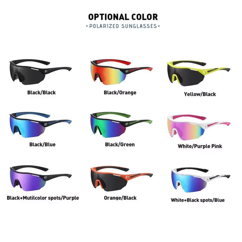 ROCKBROS Sportsonnenbrille, Unisex, Vollrand, Multicolor, Kunststoff - Bild 2