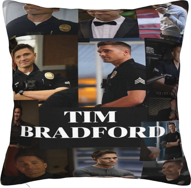 Tim Bradford Moderner Kissenbezug aus Polyester, Mehrfarbig, B/B: 50 x 50 cm - Bild 1