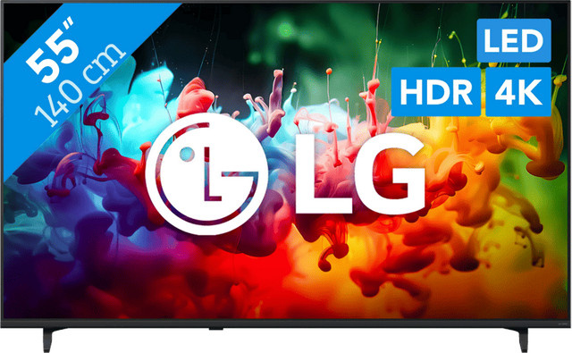 LG QNED7E LED 4K UHD Smart TV in 55 Zoll, Schwarz - Bild 1
