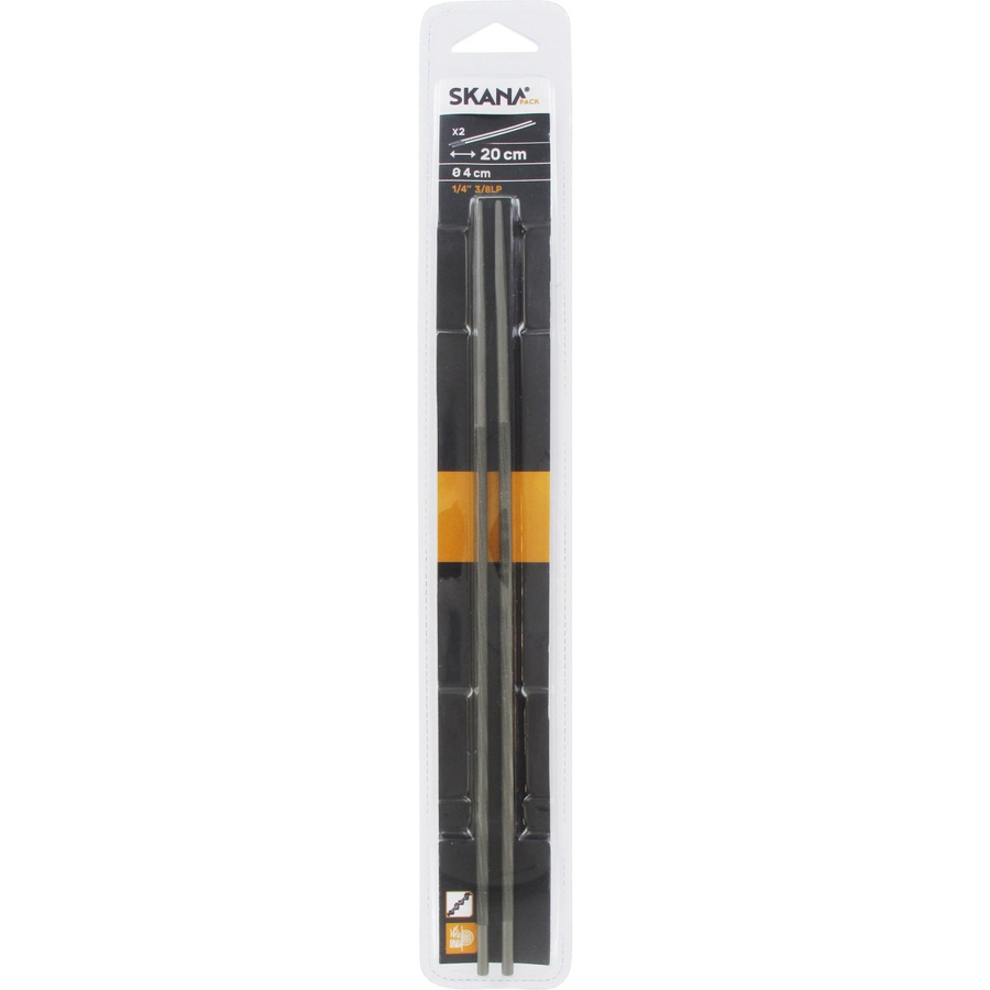 Skana Rundfeilen-Set für Sägeketten Durchmesser: 4 mm, Länge: 20 cm - Bild 2