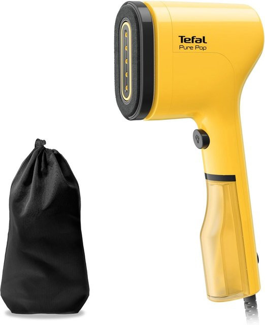 Tefal Dampfbürste Pure Pop DT2026 Handheld Vertical Steam in Gelb - Bild 1