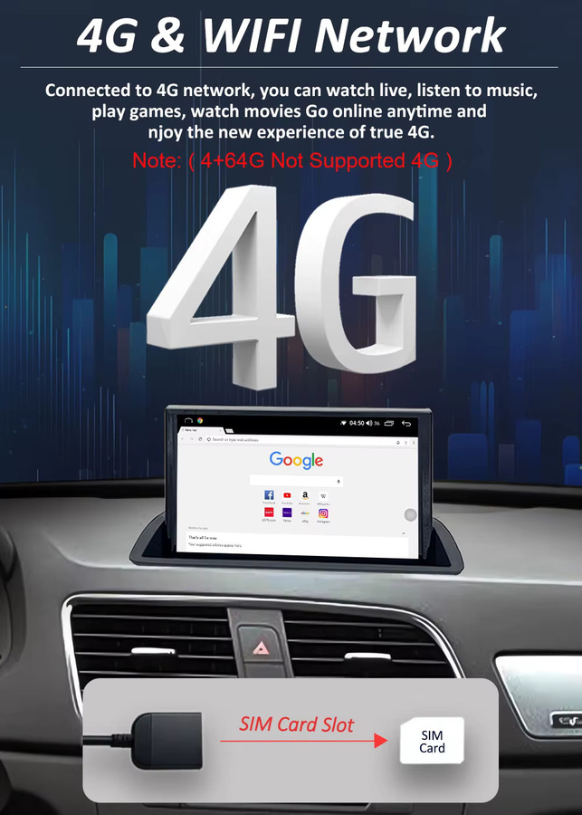 LIARO-NAVI Android 15 Autoradio mit 8 Zoll HD-Bildschirm, GPS und Bluetooth für Audi Q3 2011 bis 2018, Stereo DSP Multimedia-Player in Schwarz - Bild 3