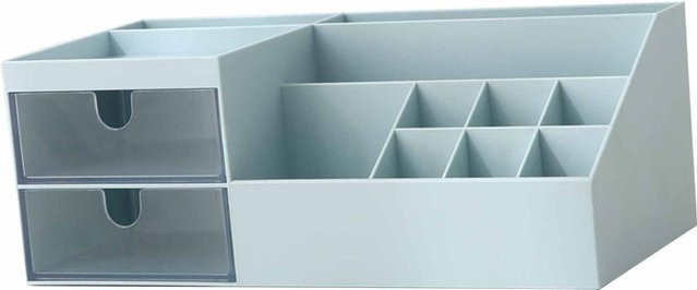OutsideWorld Make-up-Organizer, blau, Kunststoff - Bild 1