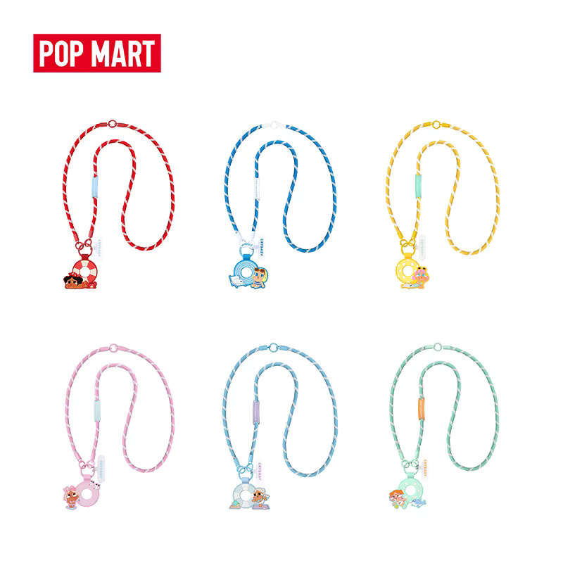POP MART CRYBABY Vacation Mode On Serie, Lange Schlüsselbänder Blind Box, 1-teiliges Set - Bild 3