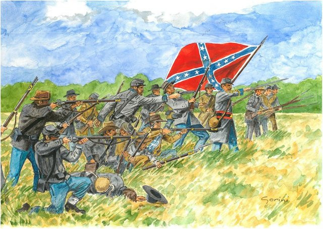 Italeri Confederate Inf. (American Civil War), Modell, 1:72 - Bild 1