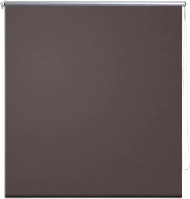 vidaXL Verdunkelungsrollo aus Polyester in Braun, B/H: 160 x 175 cm - Bild 1