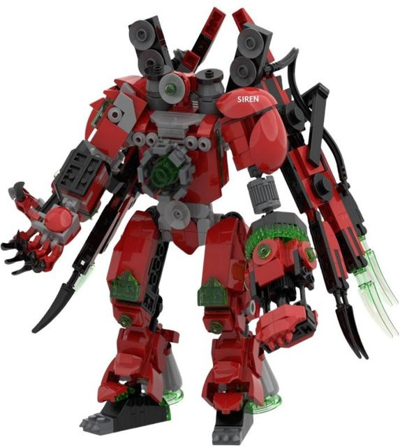 Skibidi Titanen-Biest Elektrische Bohrmaschine Drache, Bausteine Sets Figurenmodell, ab 3 Jahren - Bild 1