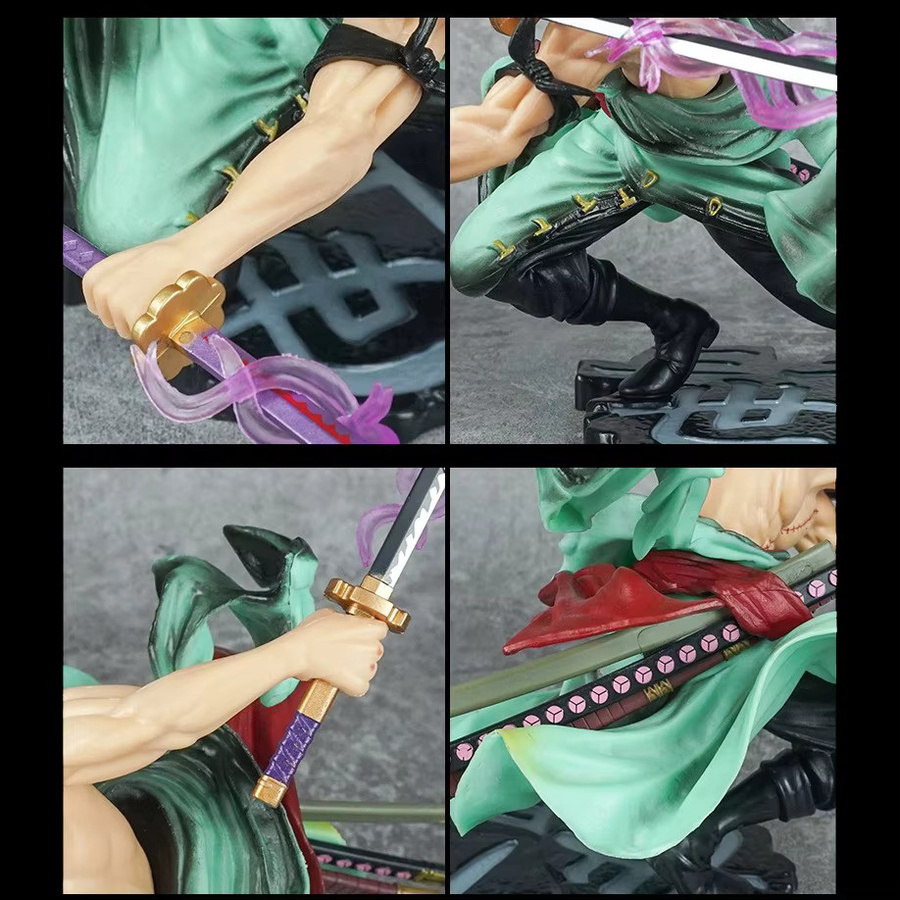 Bandai One Piece Roronoa Zoro Actionfigur, Einzelfigur - Bild 4