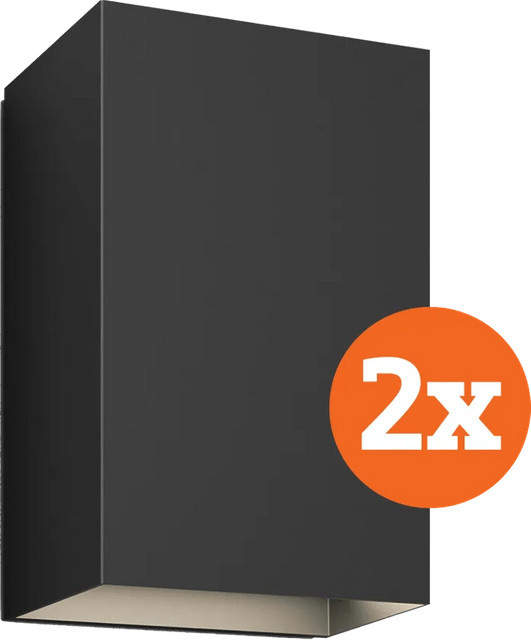 Philips Hue Resonate Wandleuchte Doppelpack in Schwarz mit White & Color LED-Effekten - Bild 1