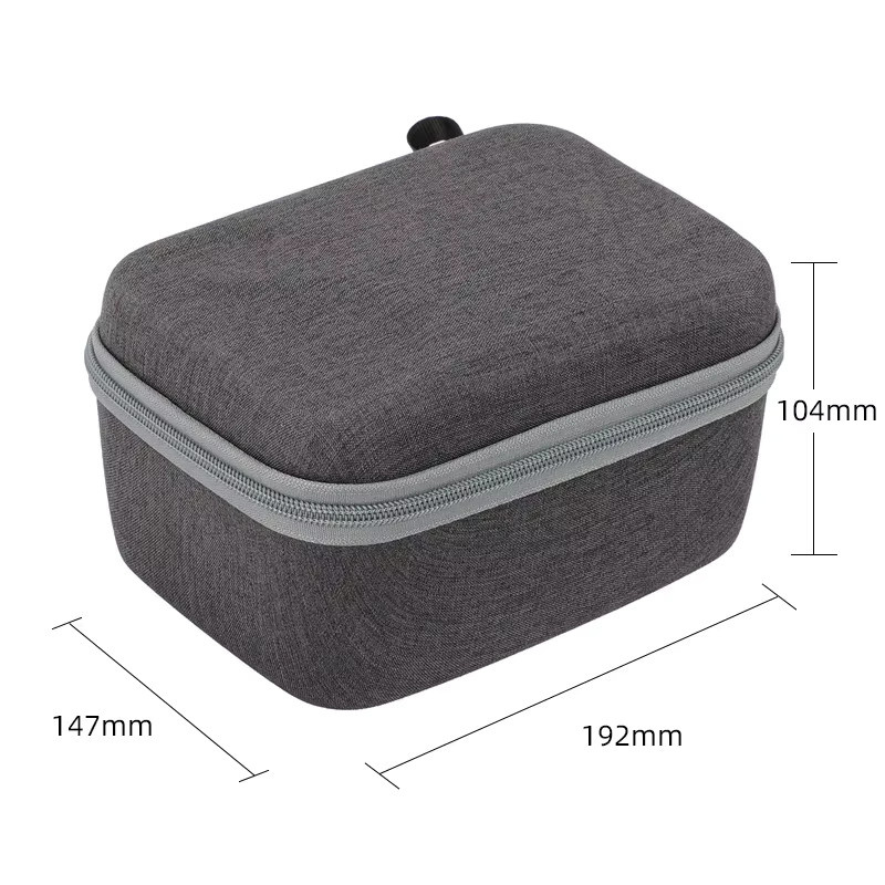 DJI Flying Glasses 3 Schutzbrille Aufbewahrungstasche Grau mit samtstoßdämpfendem Anti-Drop Schutzbox - Bild 3